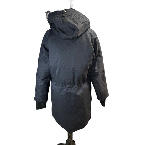 Rag & Bone Down Woman Black Oversized Jacket Parka Medium - Picture 7 of 16